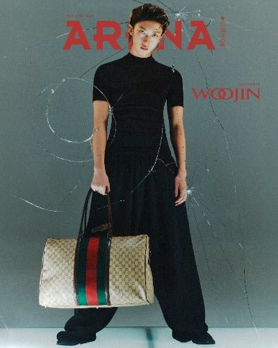 PRE - ORDER ARENA HOMME+ Magazine May 2026 Cover : LNGSHOT – merch (Woojin / / ) | HobiEgo K - pop Shop