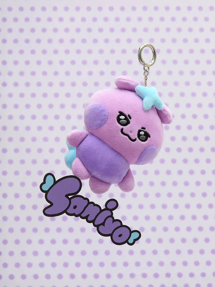 PRE - ORDER ATEEZ MIGHTEEZ Plush Keyring – Keyring (SANIYO - San / / ) | HobiEgo