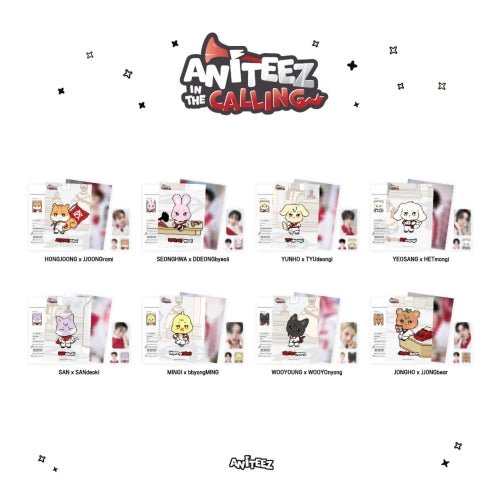 PRE - ORDER ATEEZ X ANITEEZ ANITEEZ IN THE CALLING Profile Holder Set – Merchandise (JJONGrami / / ) | HobiEgo