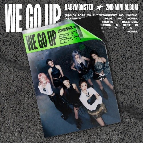 PRE - ORDER BABYMONSTER 2nd Mini Album WE GO UP (WE Version) – album ( / / ) | HobiEgo