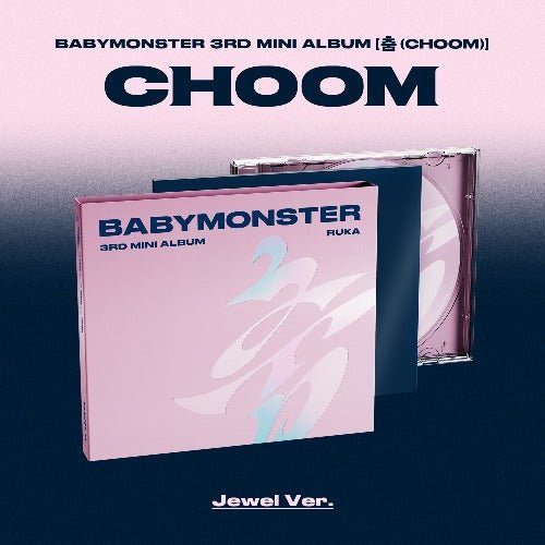 PRE - ORDER BABYMONSTER 3rd Mini Album CHOOM Jewel Version – album (Ruka / / ) | HobiEgo K - pop Shop