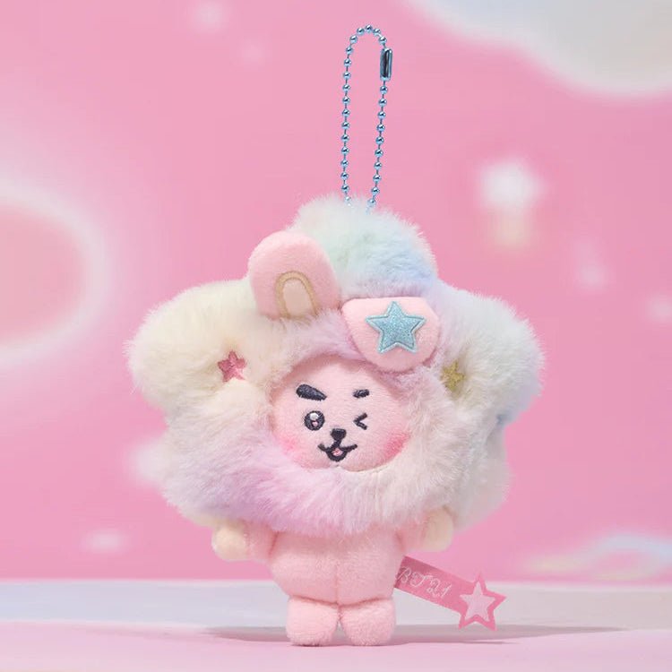 PRE - ORDER BT21 Beyond The Journey Plush Keyring – merch (Jungkook = Cooky / / ) | HobiEgo K - pop Shop