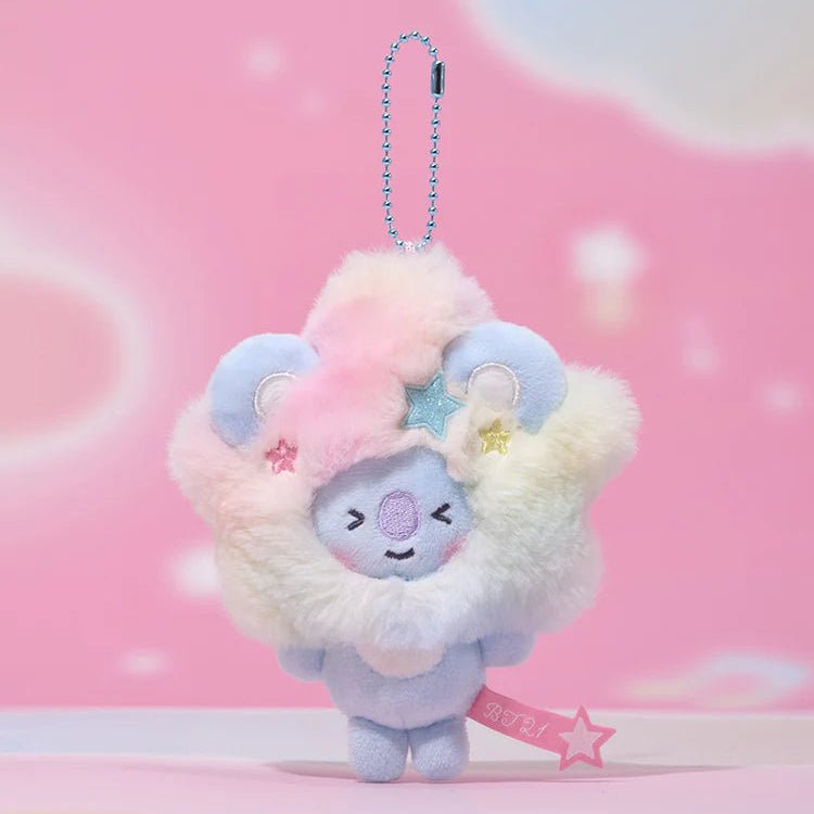 PRE - ORDER BT21 Beyond The Journey Plush Keyring – merch (RM = Koya / / ) | HobiEgo K - pop Shop