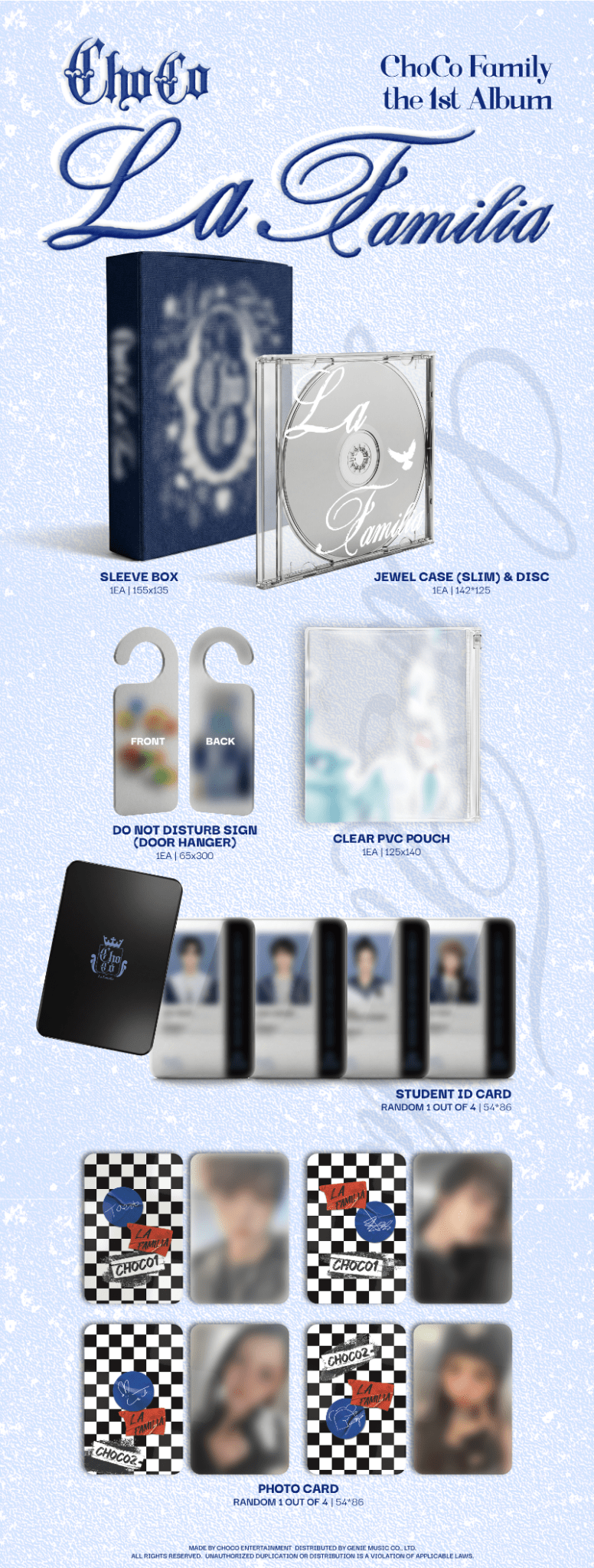 Pre - Order ChoCo1 X ChoCo2 Choco La Familia – album ( / / ) | HobiEgo