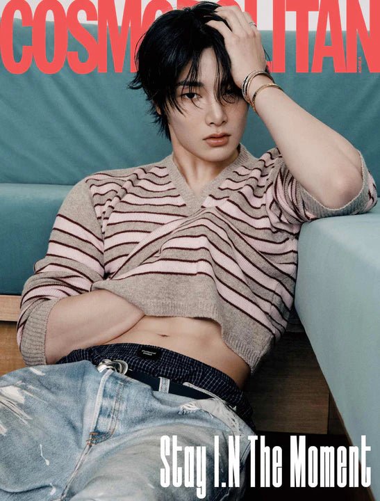 PRE - ORDER Cosmopolitan Magazine 2025 December 2025 STRAY KIDS I.N – merch (A / / ) | HobiEgo