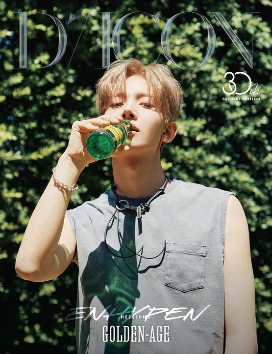 PRE - ORDER DICON VOLUME Nº30 ENHYPEN SPECIAL EDITION GOLDEN AGE – merch (Heeseung / / ) | HobiEgo