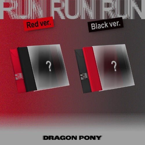 PRE - ORDER Dragon Pony 3rd EP Album RUN RUN RUN – album (RED / / ) | HobiEgo