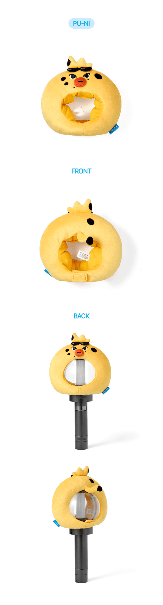 PRE - ORDER ENHYPEN MD ENCHIN Official Lightstick Cover – merch (Wonchu - Jungwon / / ) | HobiEgo K - pop Shop