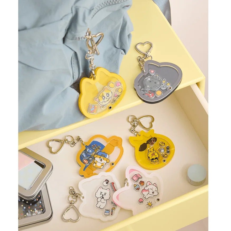 PRE - ORDER ENHYPEN MD ENCHIN Shaker Keyring – merch (Wonchu - Jungwon / / ) | HobiEgo K - pop Shop