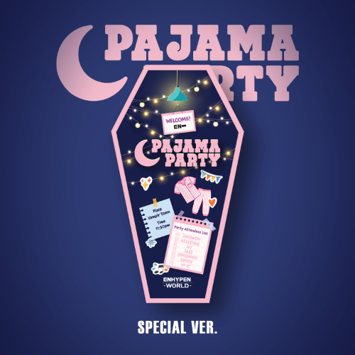 PRE - ORDER ENHYPEN WORLD COUPON CARD COLLECTION (PAJAMA PARTY Special Version) – merch ( / / ) | HobiEgo K - pop Shop