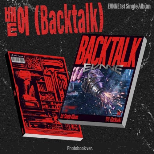 PRE - ORDER EVNNE 1st Single Album 뱉어 (Backtalk) (Photobook Version) – album ( / / ) | HobiEgo K - pop Shop