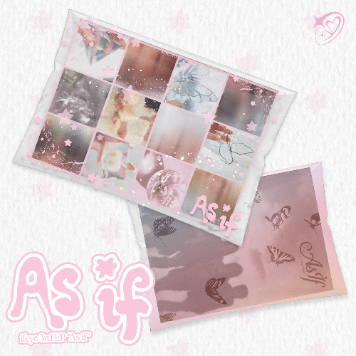 PRE - ORDER ifeye 3rd EP Album As if (Photobook Version) – album (Hazy (WHITE) / / ) | HobiEgo K - pop Shop