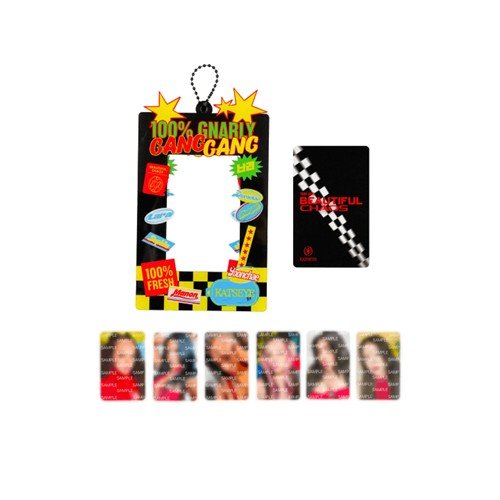 PRE - ORDER KATSEYE BEAUTIFUL CHAOS TOUR MD Photocard Holder – merch ( / / ) | HobiEgo
