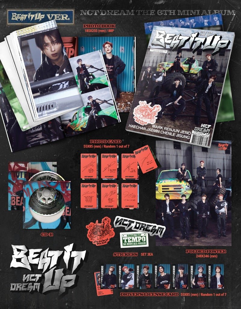 NCT DREAM 6th Mini Album Beat It Up (Beat It Up Version) – album ( / / ) | HobiEgo
