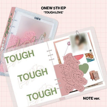 Pre - Order ONEW 5th EP Album TOUGH LOVE NOTE Version – album ( / / ) | HobiEgo