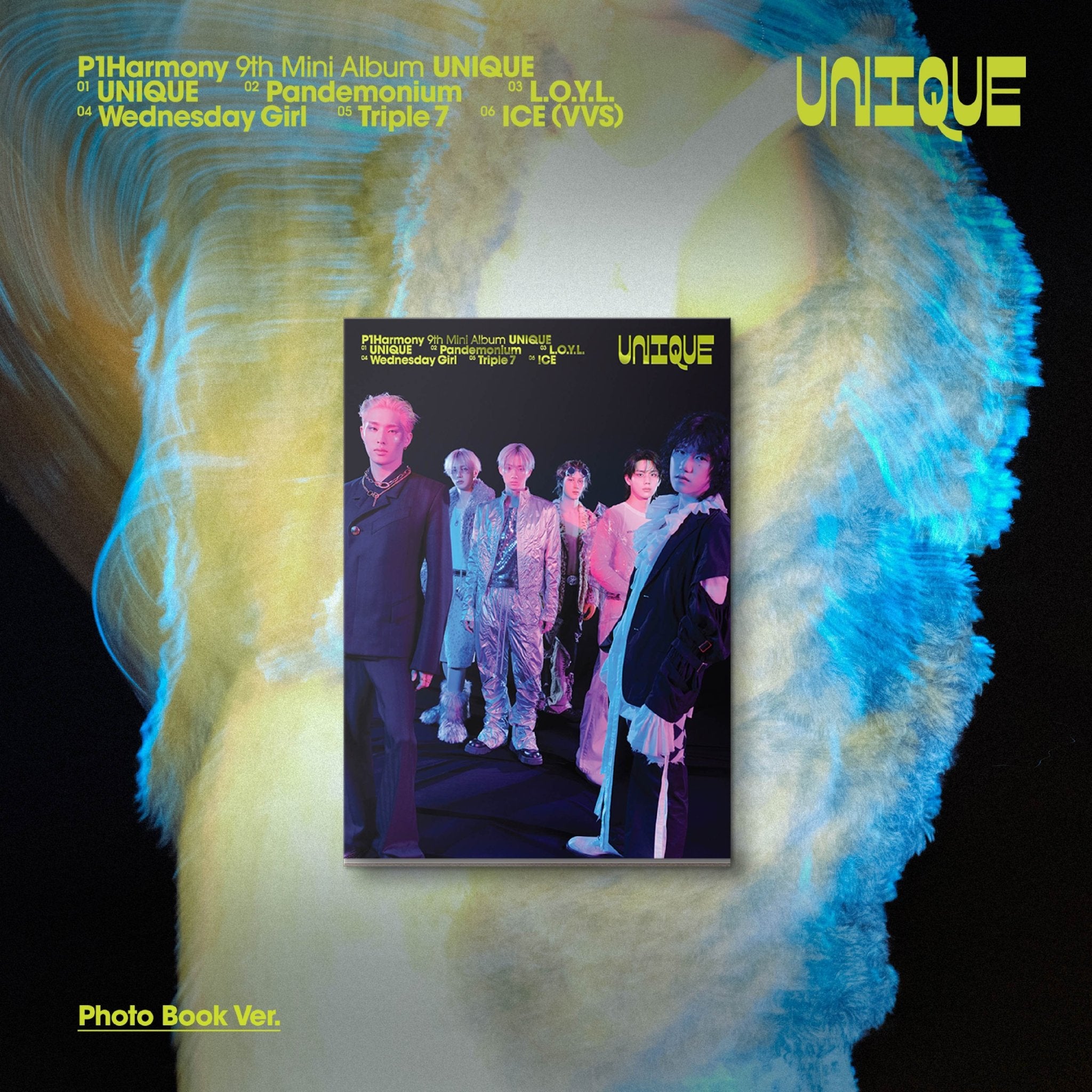 PRE - ORDER P1Harmony 9th Mini Album UNIQUE (Signed Edition) – album (C / / ) | HobiEgo