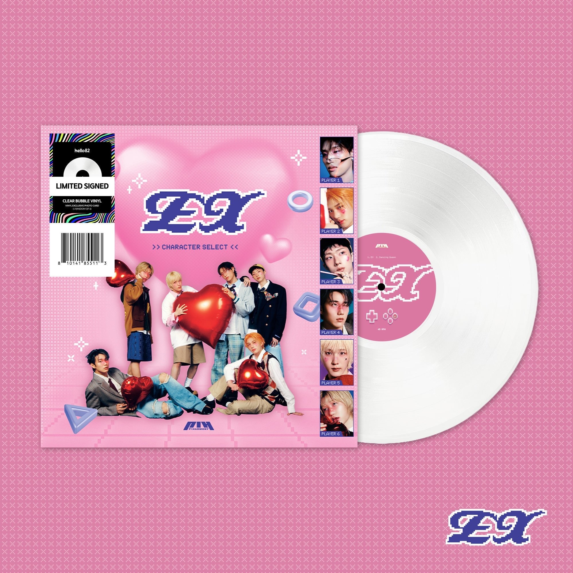 PRE - ORDER P1Harmony English Album EX Vinyl (Signed Edition) – album ( / / ) | HobiEgo
