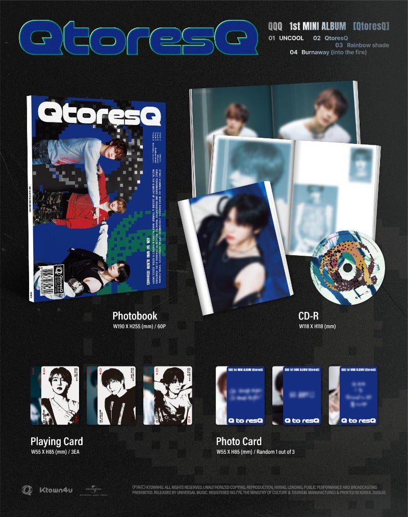 Pre - Order QQQ 1st Mini Album QtoresQ – album ( / / ) | HobiEgo