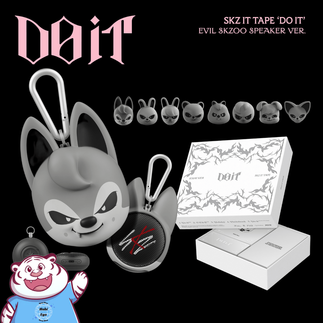 Stray Kids DO IT Album Preview Evil SKZOO Speaker – merch 8809954224867 (Wolf Chan / / ) | HobiEgo