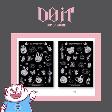 PRE - ORDER Stray Kids DO IT Pop - Up Store SKZOO Sticker – merch ( / / ) | HobiEgo