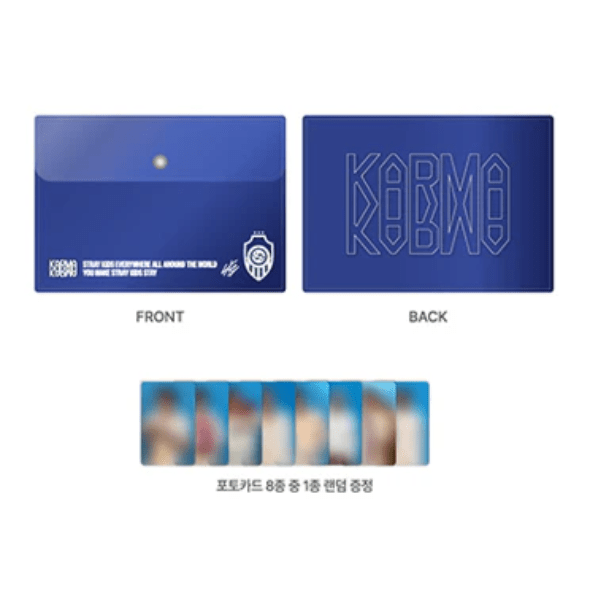 PRE - ORDER Stray Kids KARMA Pop Up Store Official PVC Pouch – Bags ( / / ) | HobiEgo
