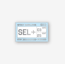 PRE - ORDER STRAY KIDS SKZOO Everywhere All Around The World - METAL BADGE SEOUL Version – merch ( / / ) | HobiEgo K - pop Shop