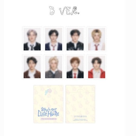 PRE - ORDER Stray Kids STAY in Our Little House - ID PHOTO SET – merch (B / / ) | HobiEgo K - pop Shop