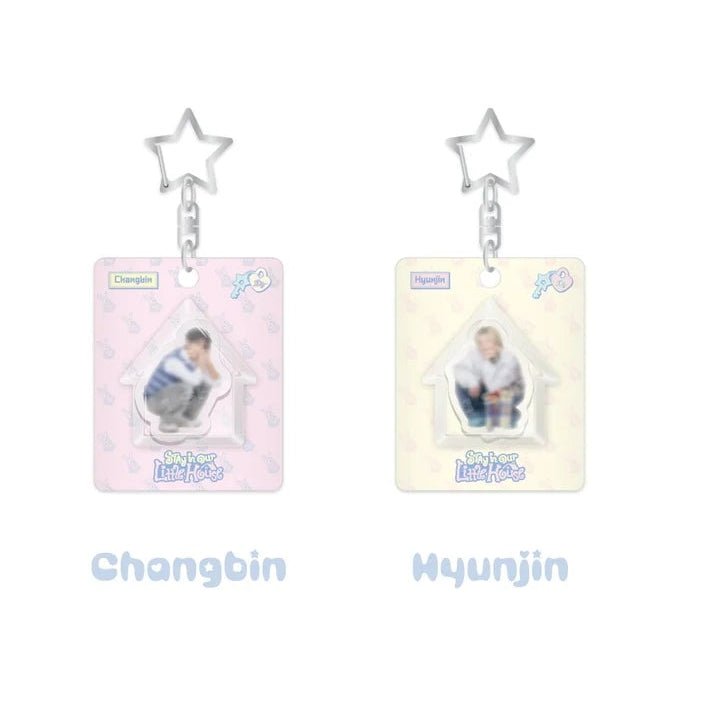 PRE - ORDER Stray Kids STAY in Our Little House - MINI BLOCK KEYRING – merch (Bang Chan / / ) | HobiEgo K - pop Shop