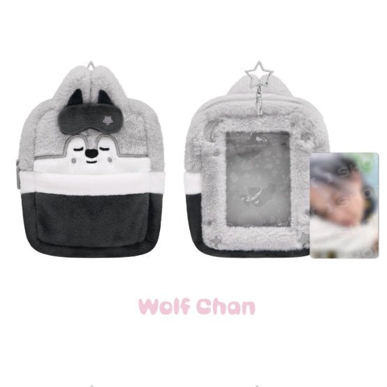 PRE - ORDER Stray Kids STAY in Our Little House - SKZOO PLUSH COLLECT CASE – merch (Wolf Chan / / ) | HobiEgo K - pop Shop
