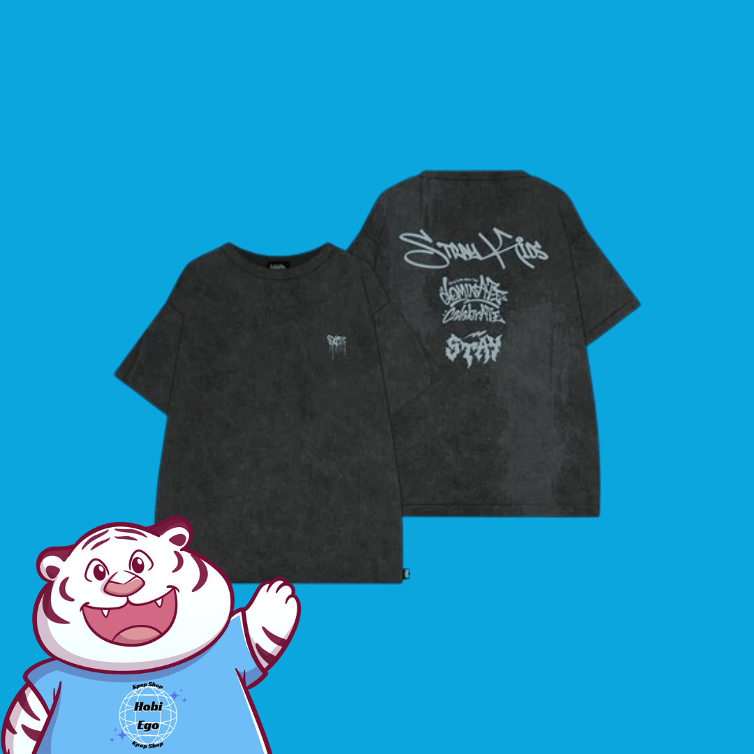 PRE - ORDER Stray Kids World Tour dominATE : celebrATE Pop - Up Store T-Shirt – merch ( / / ) | HobiEgo