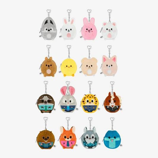 PRE - ORDER STRAY KIDS ZOOTOPIA 2 SKZOO Pop - Up Plush Coin Pouch – merch (Wolf Chan / / ) | HobiEgo