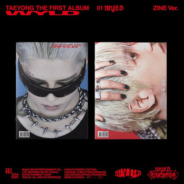 PRE - ORDER TAEYONG (NCT) 1st Full Album WYLD (Zine Version) – album (A / / ) | HobiEgo K - pop Shop