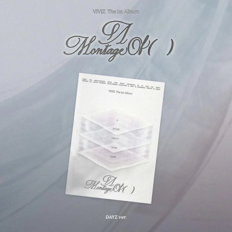 PRE - ORDER VIVIZ 1st Album A Montage of ( ) – album (DAYZ / / ) | HobiEgo