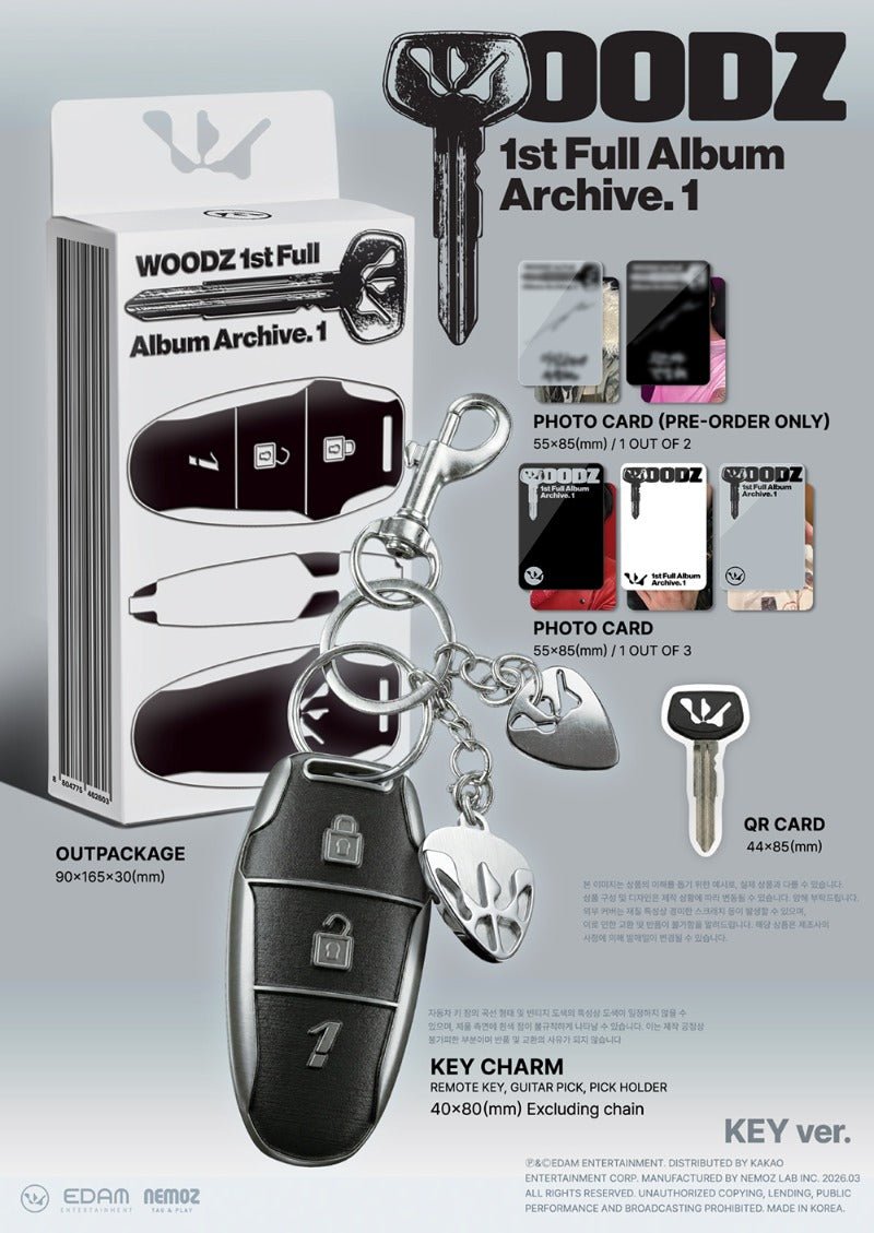 Pre - Order WOODZ 1st Full Album Archive. 1 Key Version – album ( / / ) | HobiEgo