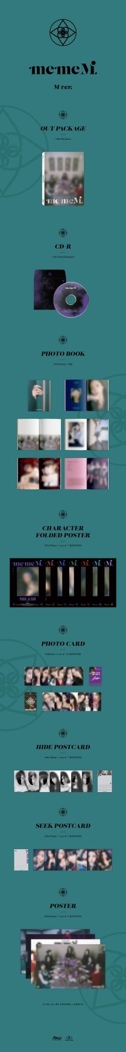PURPLE KISS 3rd Mini Album memeM – album (meme (RED) / / ) | HobiEgo
