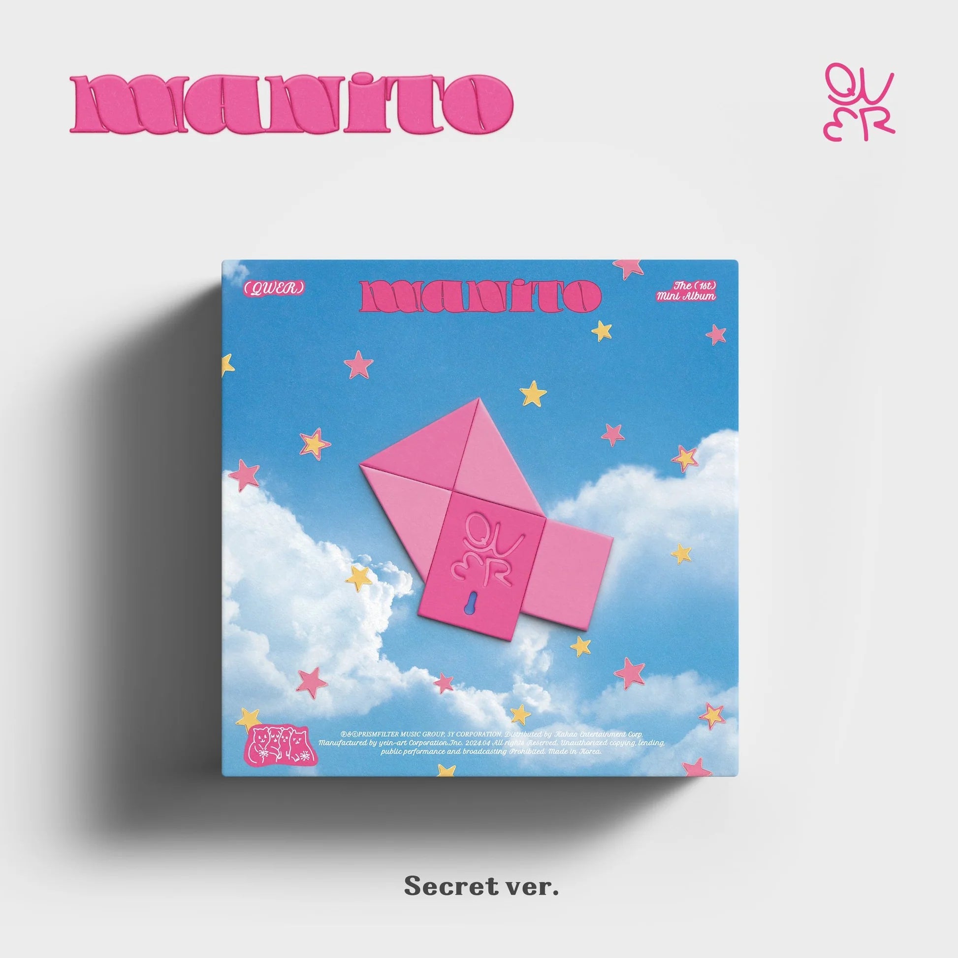 QWER 1st Mini Album MANITO – album (Secret (LETTER) / / ) | HobiEgo