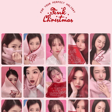 RED VELVET 2024 Pink Christmas Photocards – Photocards (Irene 1 / / ) | HobiEgo