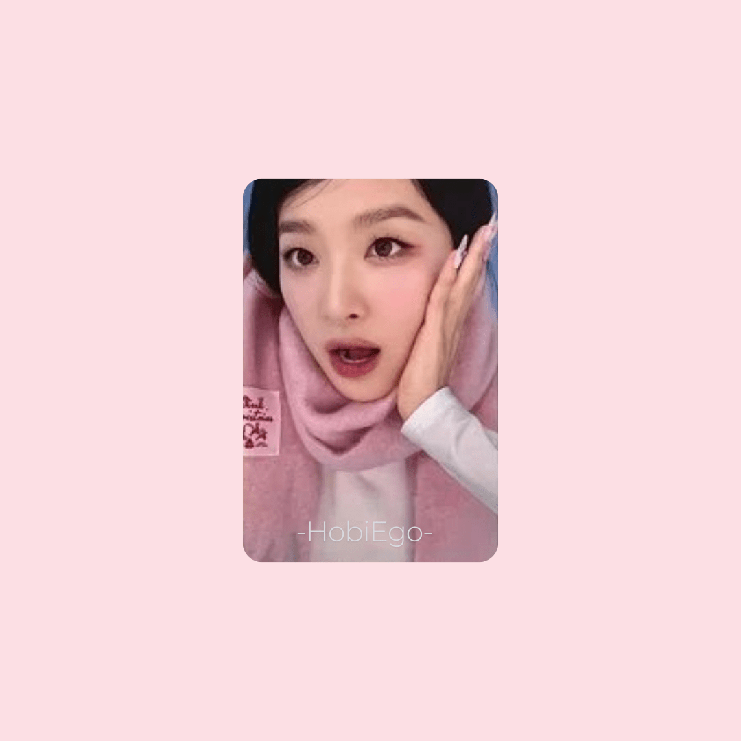 RED VELVET 2024 Pink Christmas Photocards – Photocards (Seulgi 2 / / ) | HobiEgo