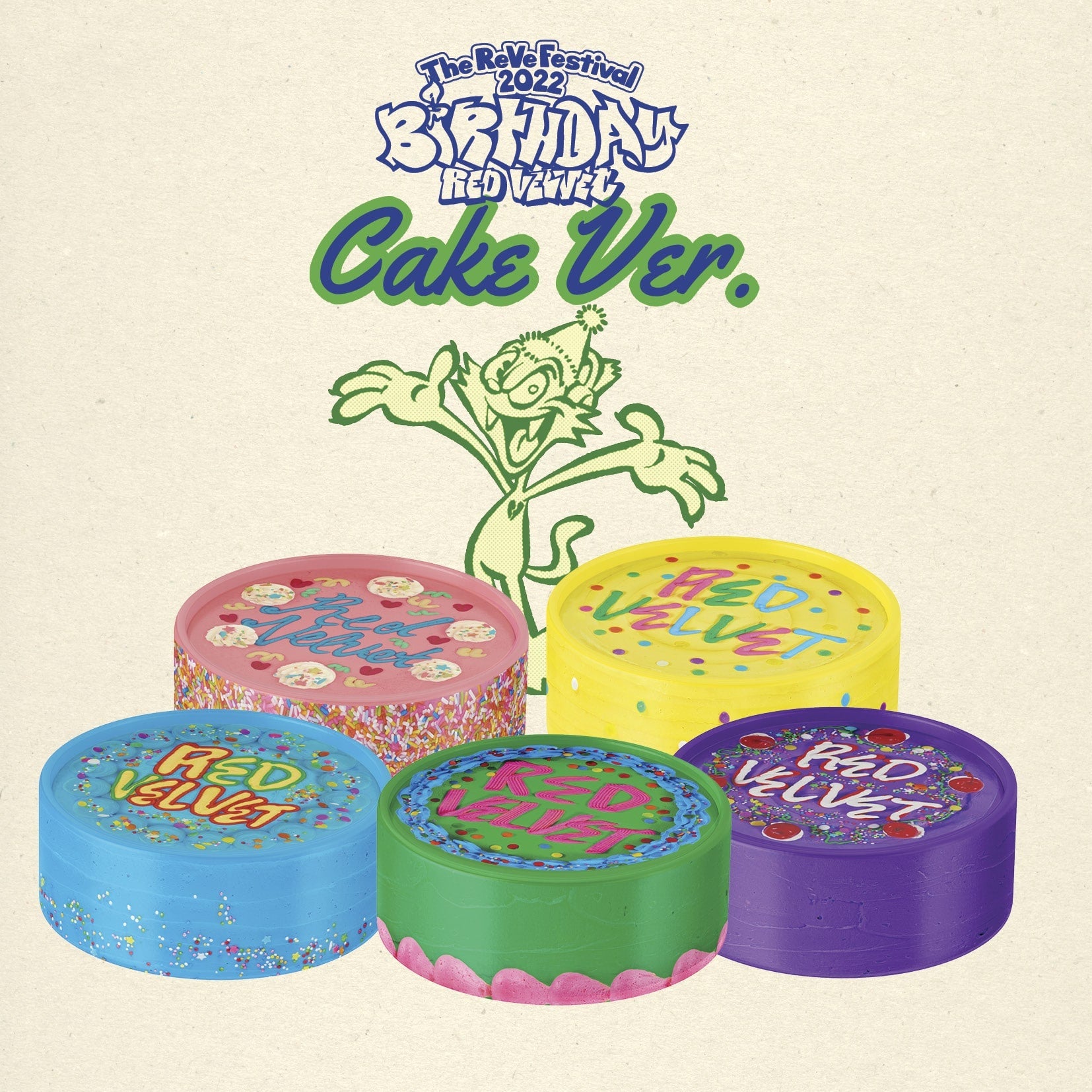 Red Velvet Mini Album The ReVe Festival 2022 - Birthday (Cake Version) – album (Irene (PINK) / / ) | HobiEgo