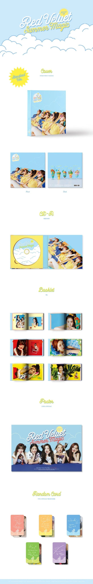 Red Velvet Summer Mini Album SUMMER MAGIC – album ( / / ) | HobiEgo