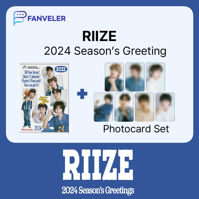 RIIZE 2024 Season's Greetings + FANVELER POB Set and Special Gift Set – Season's Greetings ( / / ) | HobiEgo