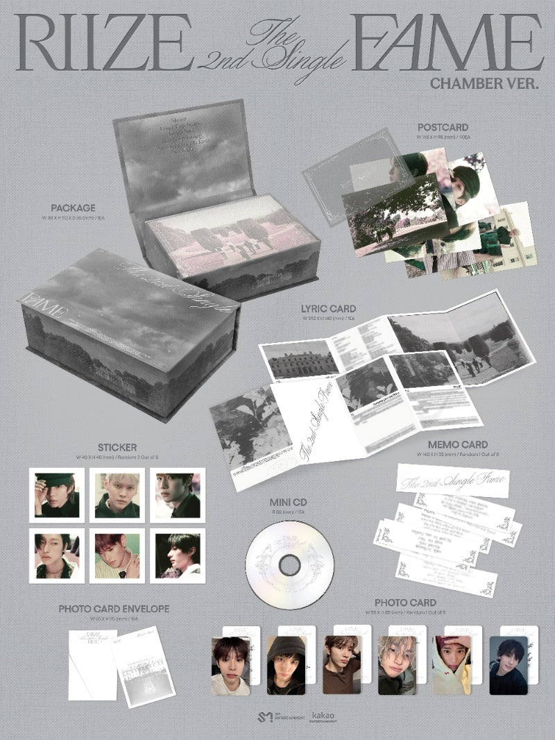 RIIZE 2nd Single Album Fame (Chamber Version) – album 8804775458415 ( / / ) | HobiEgo