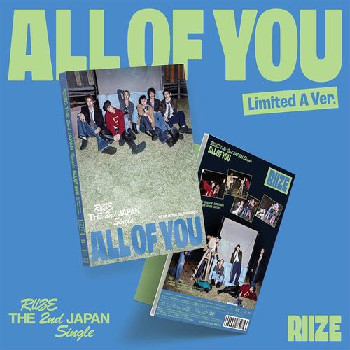 RIIZE All Of You Japanese Album Limited A – album 4988031839843 ( / / ) | HobiEgo K - pop Shop