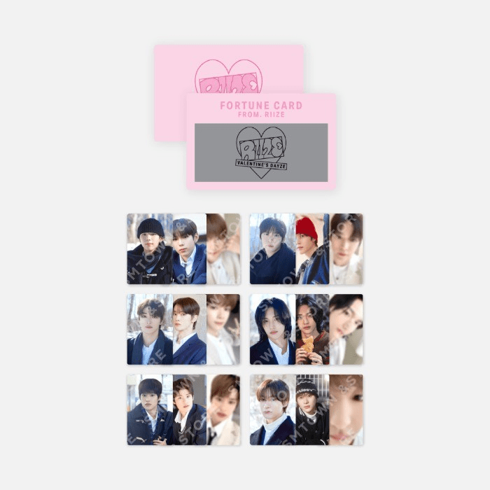 RIIZE Valentine's DAYZE Fortune Scratch Set – ( / / ) | HobiEgo