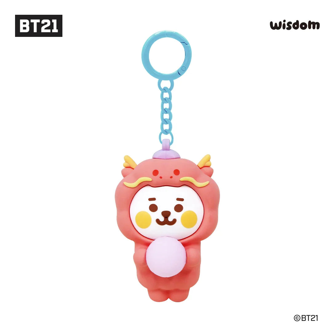 BT21 Dragon Figure Keyring