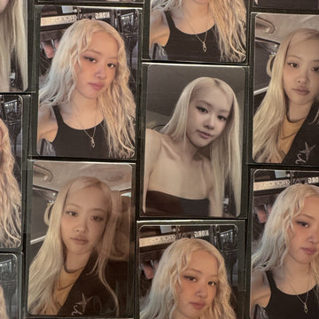 Rosé 1st Studio Album rosie YG Select Photocards – Photocards (A / / ) | HobiEgo