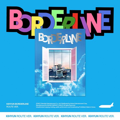 Kihyun (Monsta X) EP BORDERLINE (THE 3rd ROUTE Version)