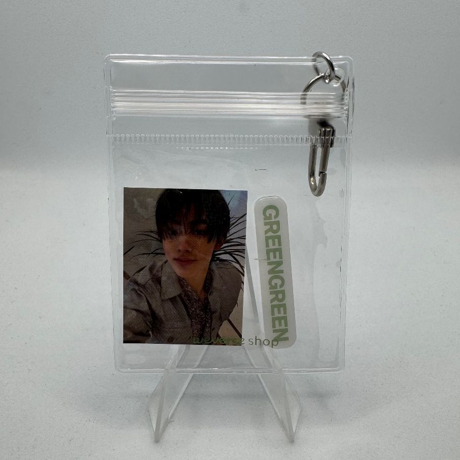 CORTIS 2nd EP GREENGREEN Weverse Transparent Accessory pouch Keyring