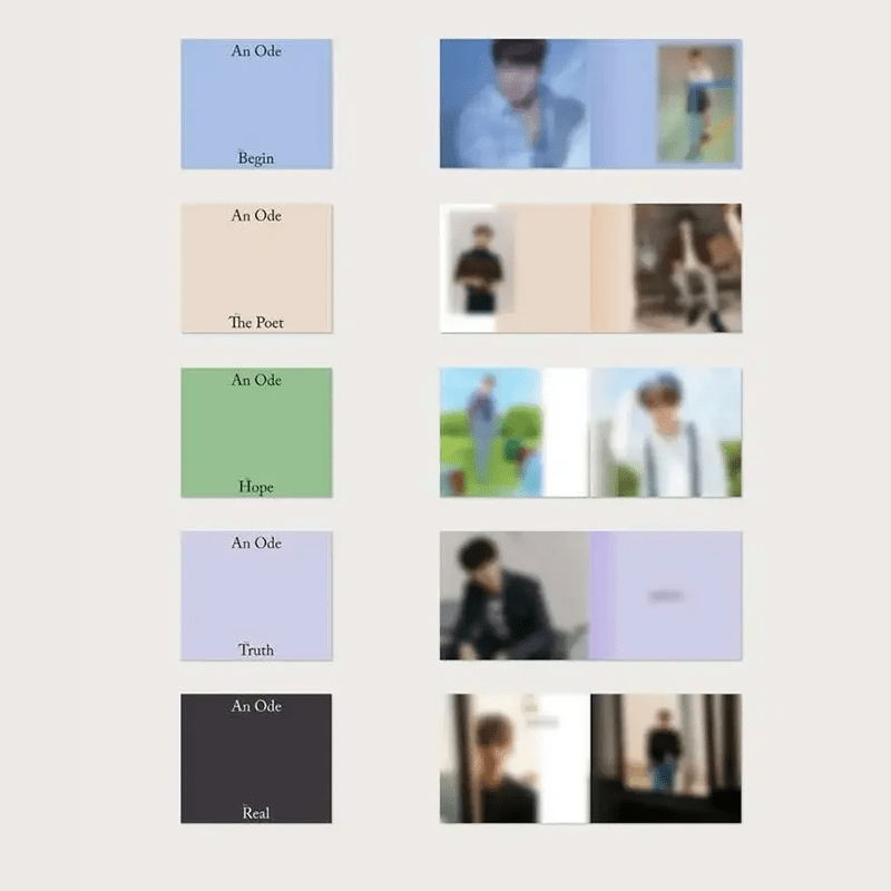 SEVENTEEN 3rd Album An ode – album (Real / / ) | HobiEgo