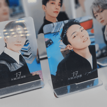 SEVENTEEN Best Album 17 IS RIGHT HERE Weverse Acrylic Stand – Photocards (S.coups / / ) | HobiEgo